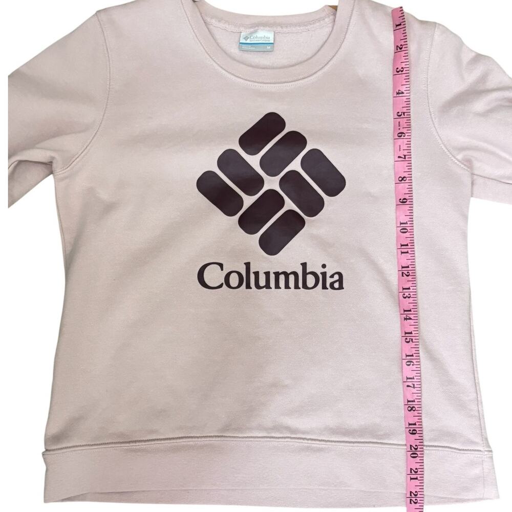 Columbia Women's Trek Mineral Pink Stacked Gem Graphic Crew Size Medium - Picture 6 of 11